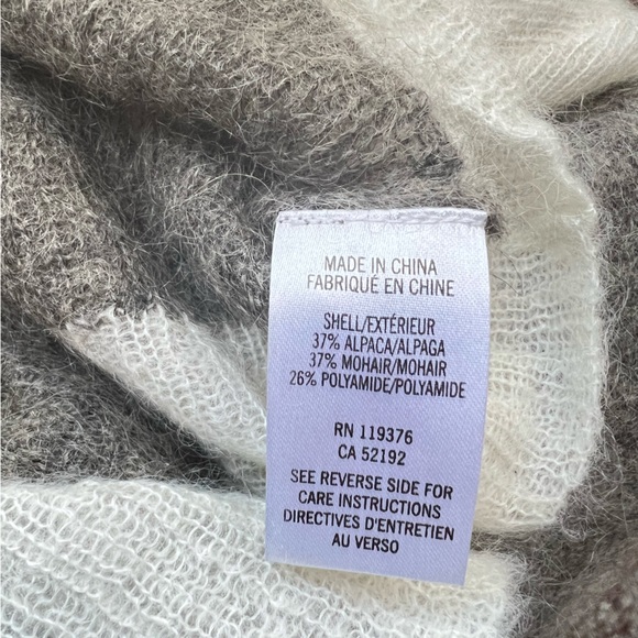 Helmut Lang color block super soft sweater side slits - Picture 6 of 12